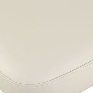   Modern European furniture - Cream Leather Inspired Counter Stool - www.oroa.com | Oroa.com