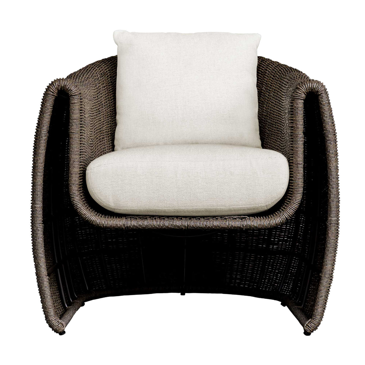   Modern European furniture - Woven Wicker Outdoor Lounge Chair - www.oroa.com | Oroa.com