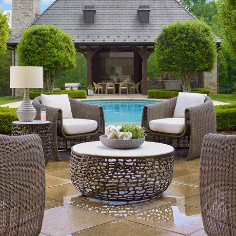   Modern European furniture - Woven Wicker Outdoor Lounge Chair - www.oroa.com | Oroa.com