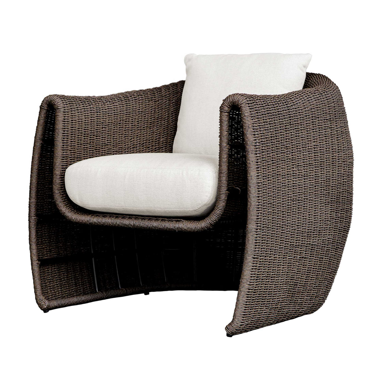   Modern European furniture - Woven Wicker Outdoor Lounge Chair - www.oroa.com | Oroa.com