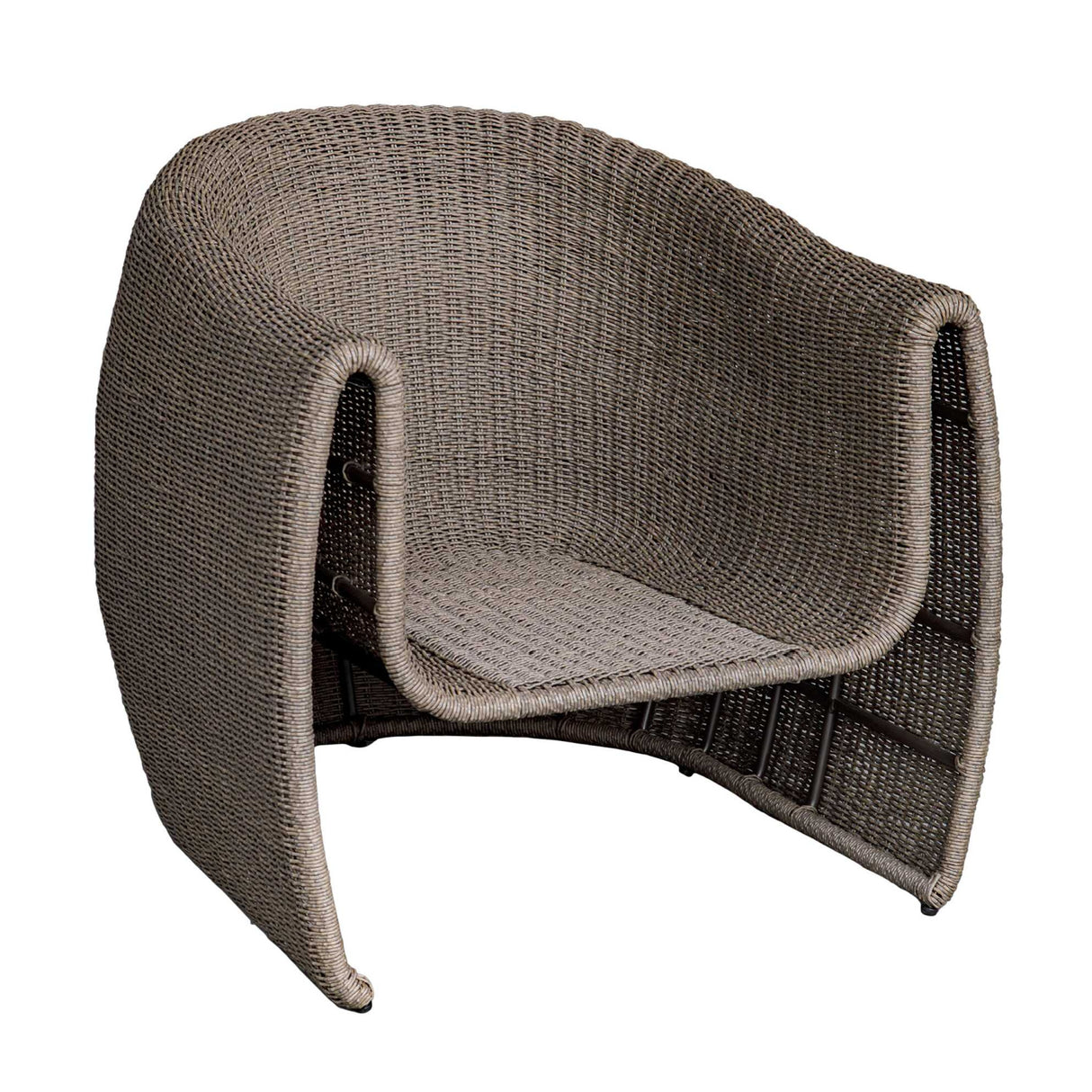   Modern European furniture - Woven Wicker Outdoor Lounge Chair - www.oroa.com | Oroa.com