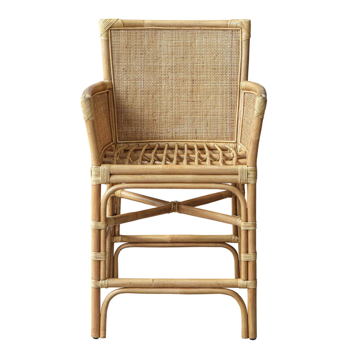  Modern European furniture - Woven Rattan Counter Stool - www.oroa.com | Oroa.com