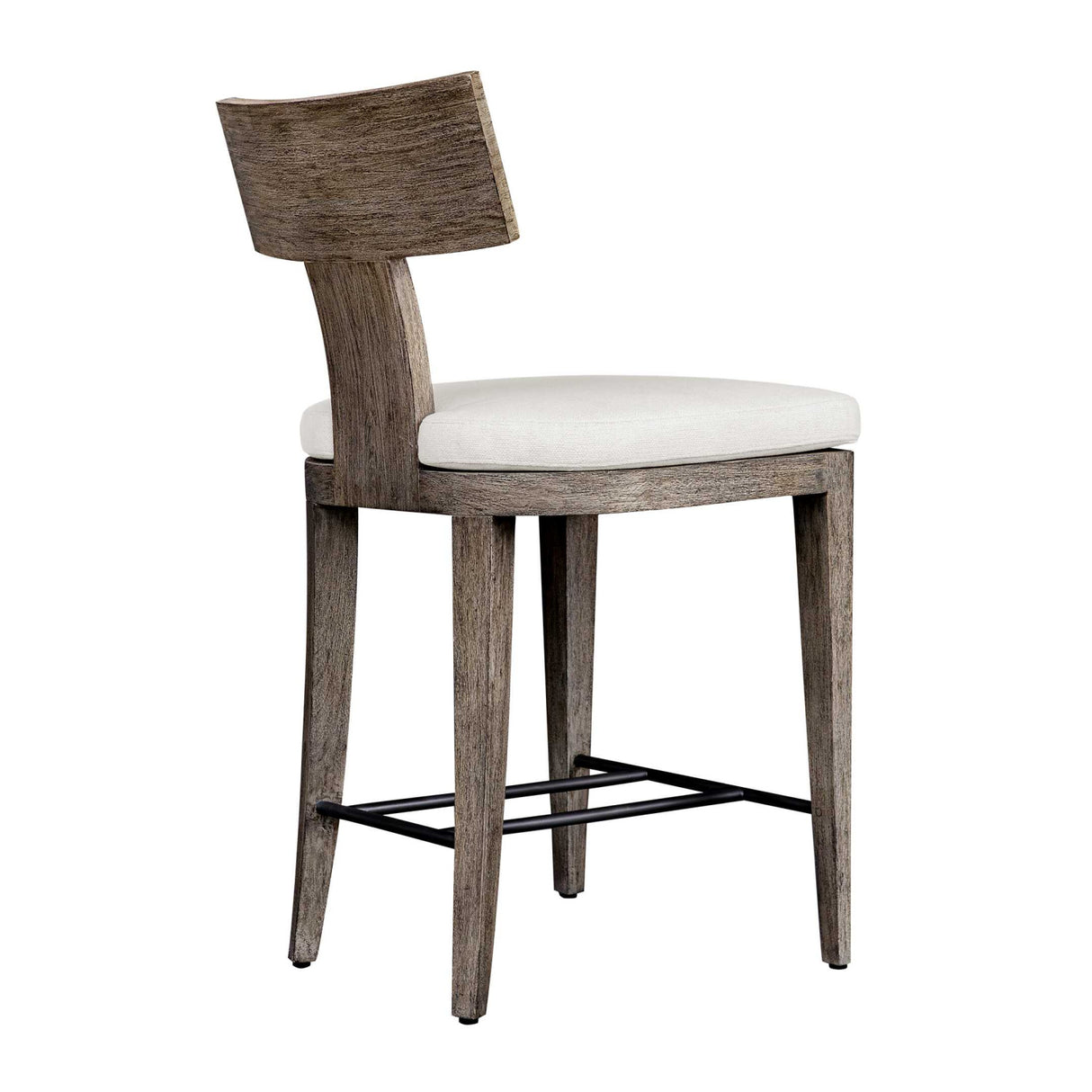  Modern European furniture - Mahogany T-Shaped Outdoor Counter Stool - www.oroa.com | Oroa.com