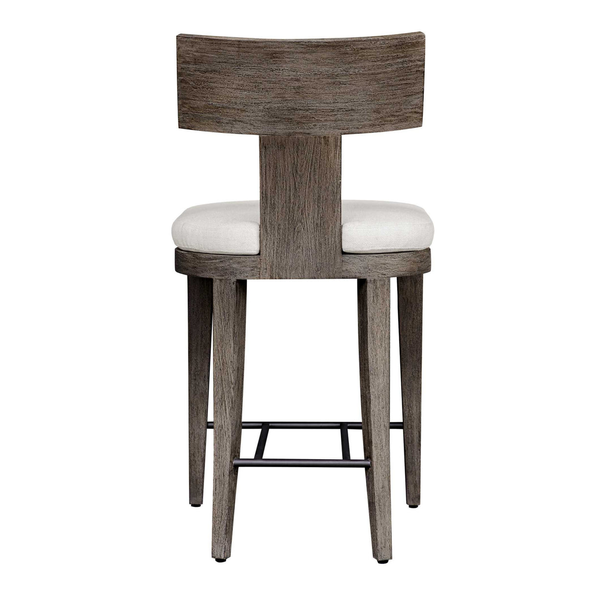   Modern European furniture - Mahogany T-Shaped Outdoor Counter Stool - www.oroa.com | Oroa.com