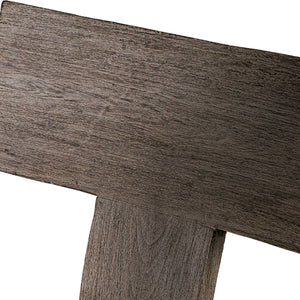   Modern European furniture - Mahogany T-Shaped Outdoor Counter Stool - www.oroa.com | Oroa.com