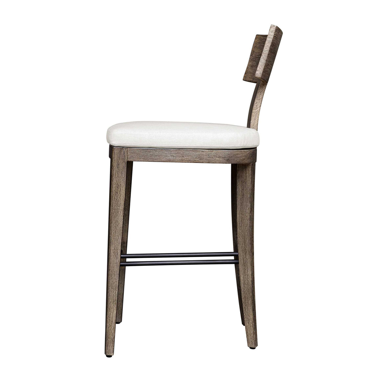   Modern European furniture - Mahogany T-Shaped Outdoor Bar Stool  - www.oroa.com | Oroa.com