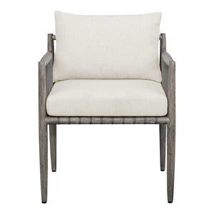   Modern European furniture - Gray Mahogany Outdoor Dining Chair - www.oroa.com | Oroa.com