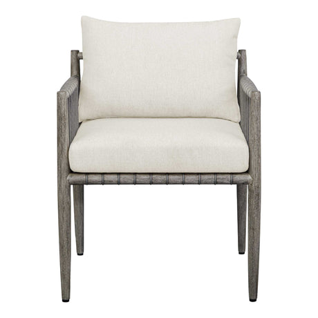   Modern European furniture - Gray Mahogany Outdoor Dining Chair - www.oroa.com | Oroa.com