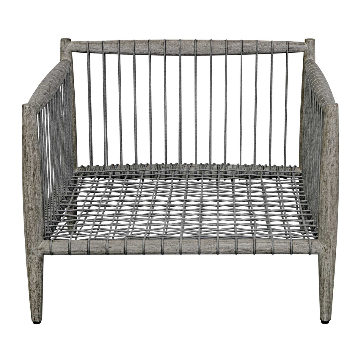   Modern European furniture - Gray Mahogany Outdoor Lounge Chair - www.oroa.com | Oroa.com