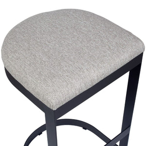   Modern European furniture - Cantilevered Steel Outdoor Counter Stool - www.oroa.com | Oroa.com