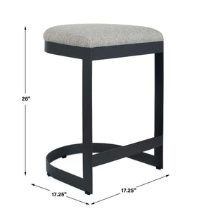   Modern European furniture - Cantilevered Steel Outdoor Counter Stool - www.oroa.com | Oroa.com
