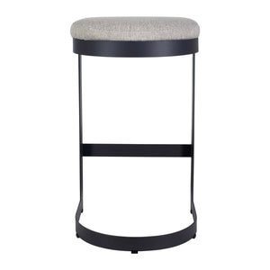   Modern European furniture - Black Cantilevered Outdoor Bar Stool - www.oroa.com | Oroa.com