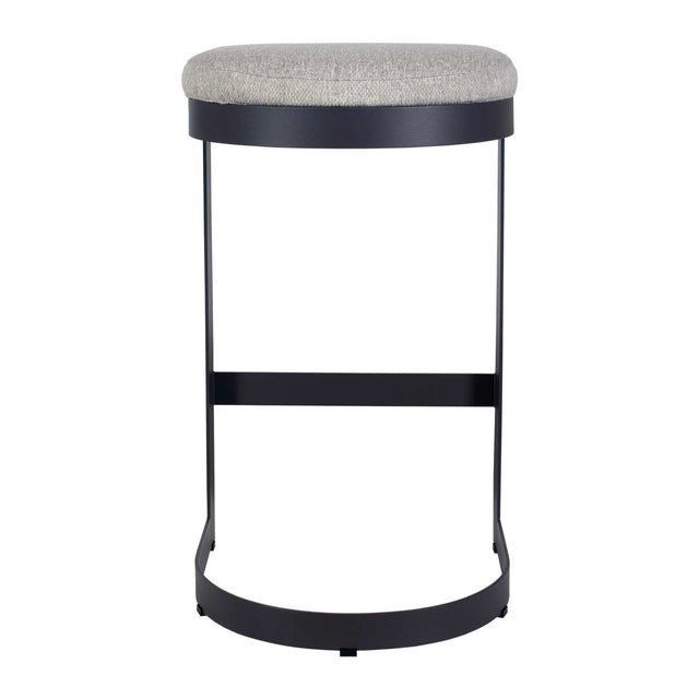 Modern European furniture - Black Cantilevered Outdoor Bar Stool - www.oroa.com