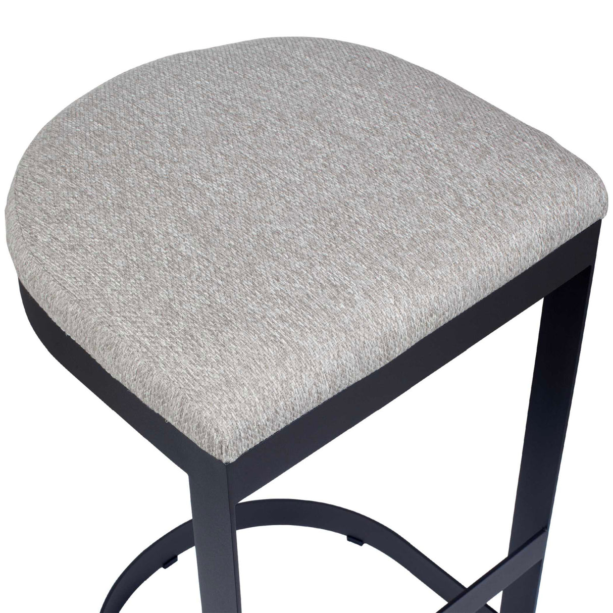   Modern European furniture - Black Cantilevered Outdoor Bar Stool - www.oroa.com | Oroa.com