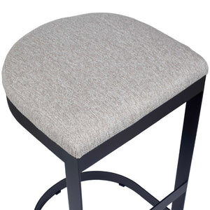   Modern European furniture - Black Cantilevered Outdoor Bar Stool - www.oroa.com | Oroa.com