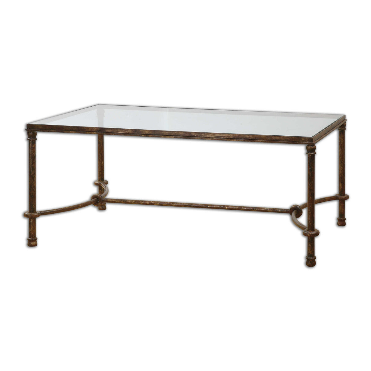   Bronze Framed Coffee Table | Oroa.com