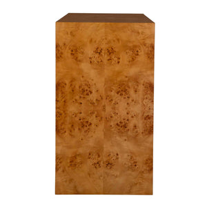   Modern European furniture - 2-Drawer Burl Accent Chest - www.oroa.com | Oroa.com