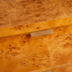   Modern European furniture - 2-Drawer Burl Accent Chest - www.oroa.com | Oroa.com