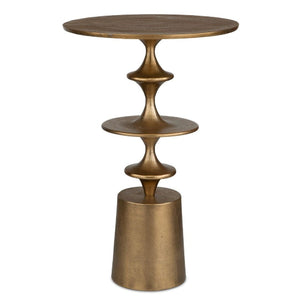   Modern European furniture - Antique Brass Accent Table - www.oroa.com | Oroa.com