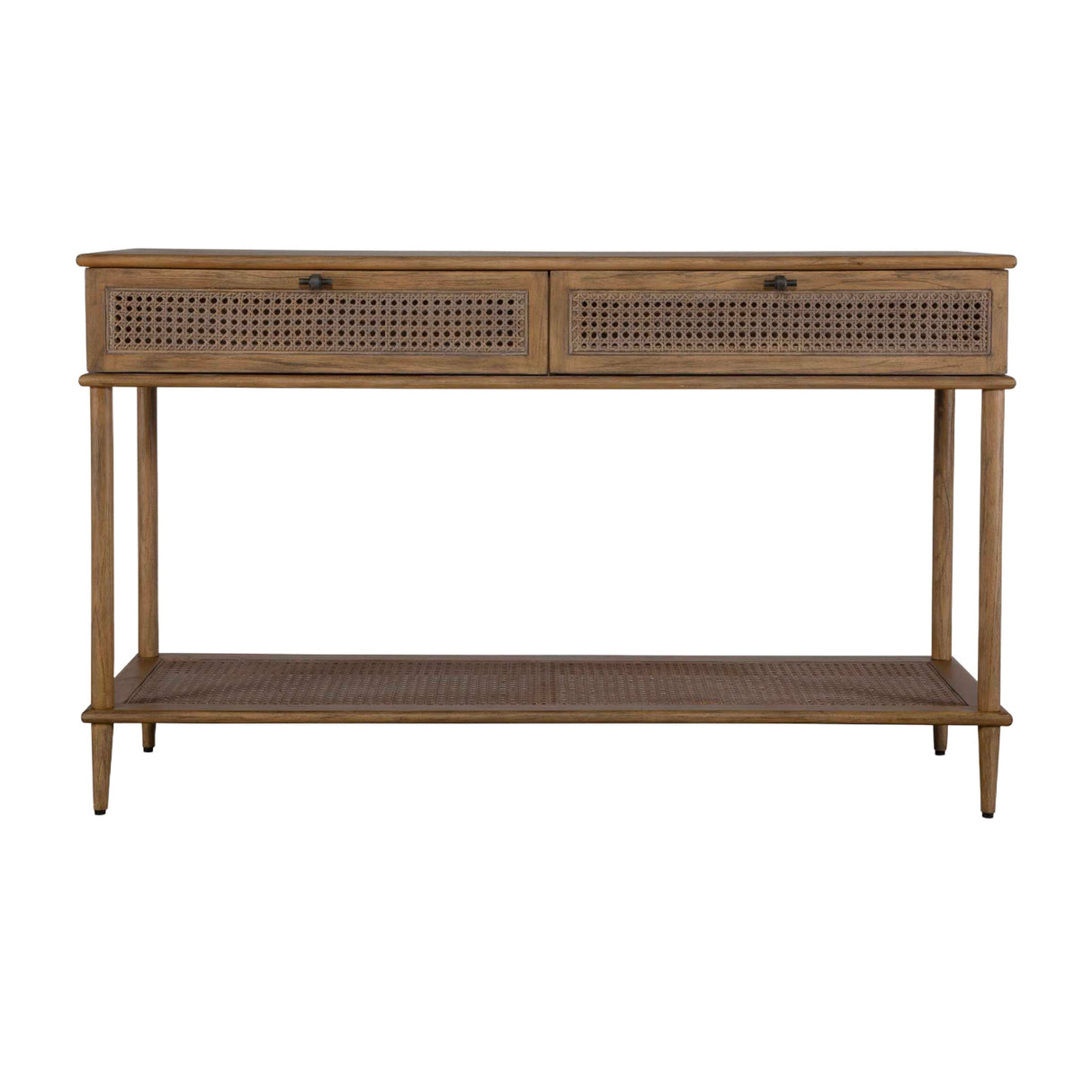   Modern European furniture - 2 -Drawer Cane Console Table - www.oroa.com | Oroa.com