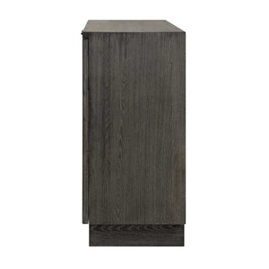   Modern European furniture - Circle Carved Elm 2-Door Cabinet - www.oroa.com | Oroa.com