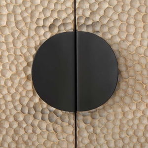   Modern European furniture - Elm Veneer 4-Door Cabinet - www.oroa.com | Oroa.com