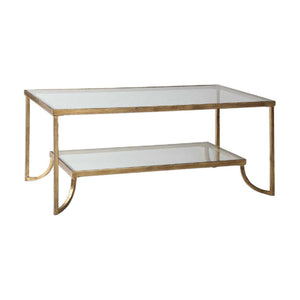   Modern European furniture - Gold Framed Coffee Table - www.oroa.com | Oroa.com