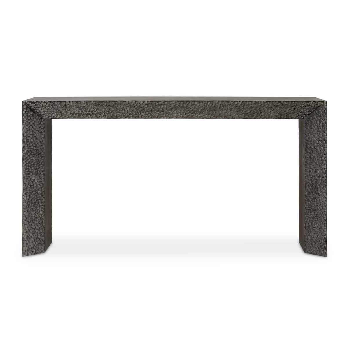   Chiseled Black Elm Console Table | Oroa.com