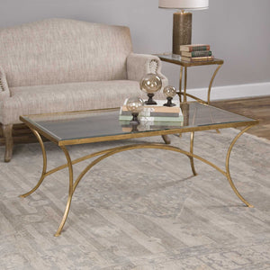  Beveled Tempered Glass Coffee Table | Oroa.com