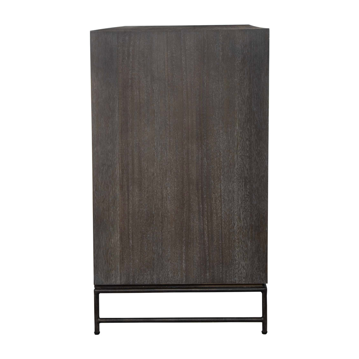   Modern European furniture - Gray Glazed Acacia 3-Drawer Chest - www.oroa.com | Oroa.com