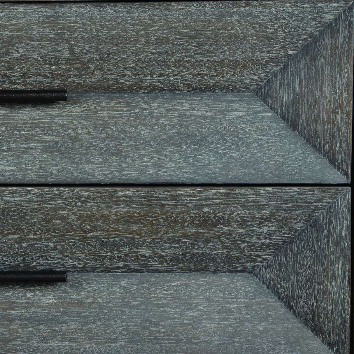   Modern European furniture - Gray Glazed Acacia 3-Drawer Chest - www.oroa.com | Oroa.com