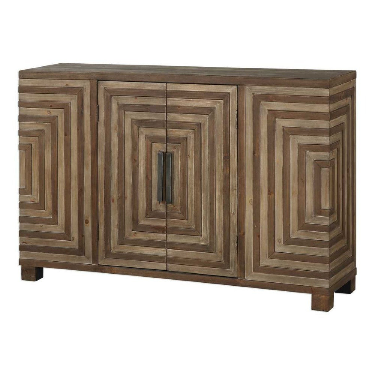   Modern European furniture - Fir Wood Parquet Console Cabinet - www.oroa.com | Oroa.com