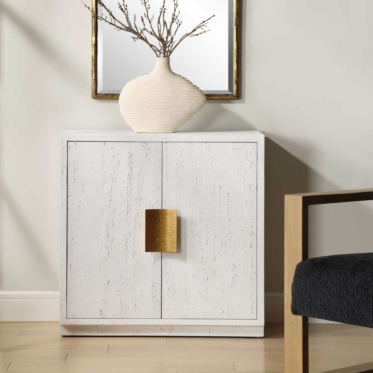   Modern European furniture - White 2-Door Cabinet - www.oroa.com | Oroa.com