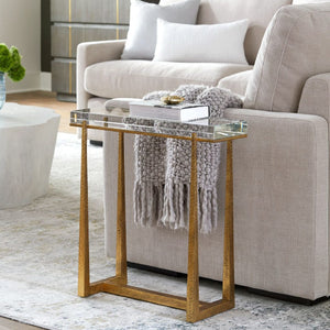   Crystal Top Accent Table | Oroa.com