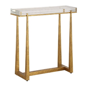   Crystal Top Accent Table | Oroa.com