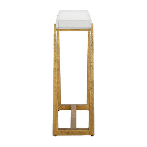   Crystal Top Accent Table | Oroa.com