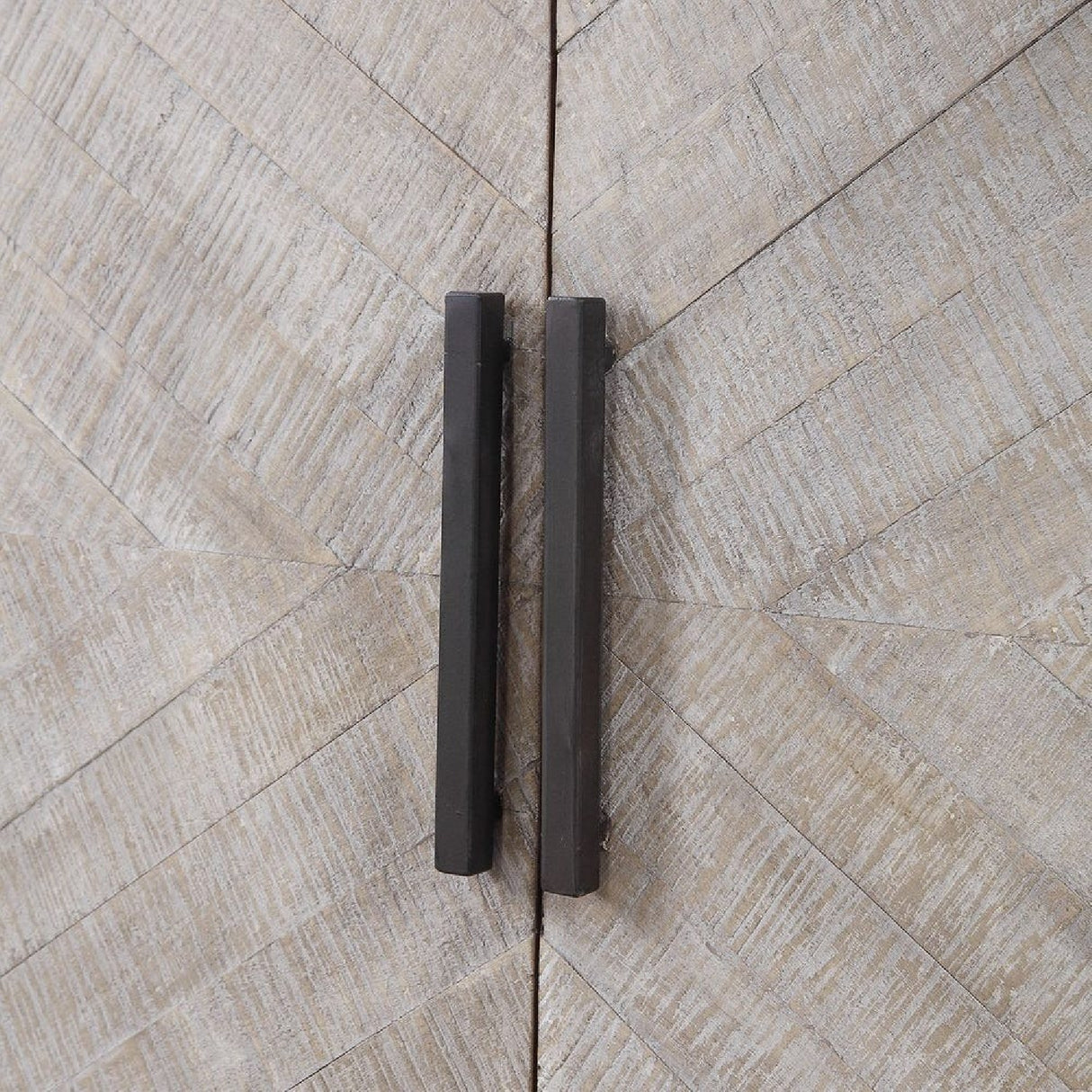   Modern European furniture - Whitewashed Fir Wood 2-Door Cabinet - www.oroa.com | Oroa.com