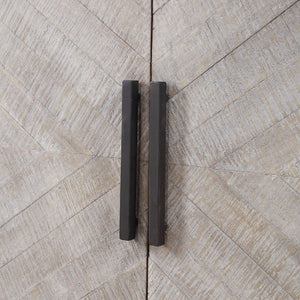   Modern European furniture - Whitewashed Fir Wood 2-Door Cabinet - www.oroa.com | Oroa.com