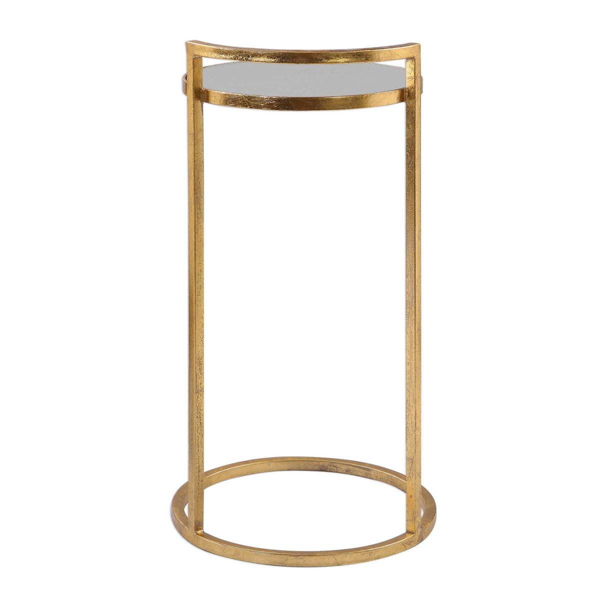   Gold Framed Mirror Accent Table | Oroa.com
