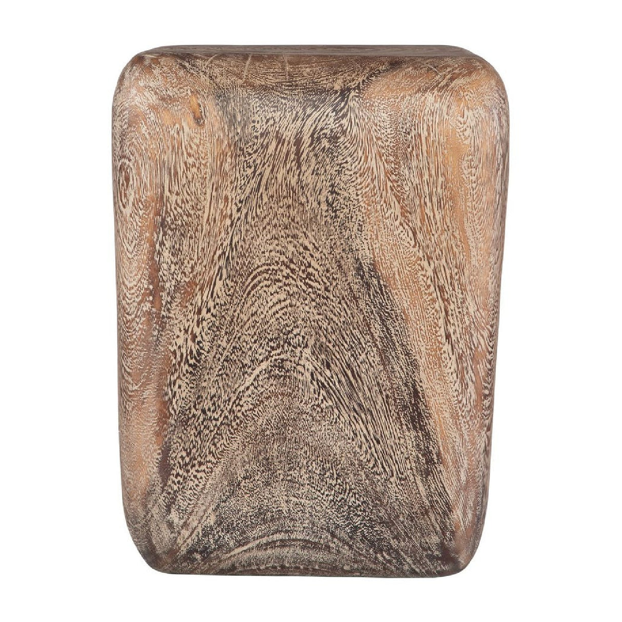   Modern European furniture - Washed Suar Wood Accent Stool - www.oroa.com | Oroa.com