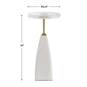   Seeded Glass Drink Table | Oroa.com