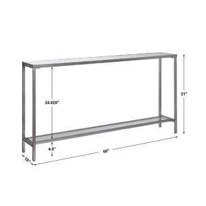   Beveled Mirror Console Table | Oroa.com