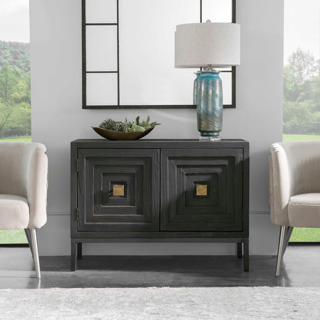   Fir Wood 2-Door Cabinet | Oroa.com