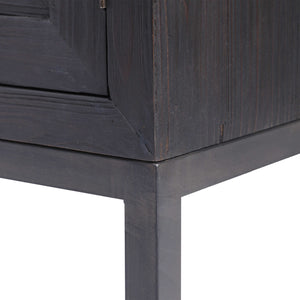   Fir Wood 2-Door Cabinet | Oroa.com