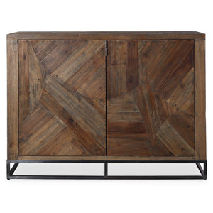   Modern European furniture - 2-Door Marquetry Wooden Cabinet - www.oroa.com | Oroa.com