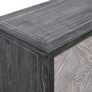   Modern European furniture - Oak Mosaic 2-Door Cabinet - www.oroa.com | Oroa.com