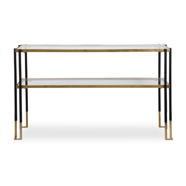 Modern European furniture - Gold Leaf Console Table  - www.oroa.com
