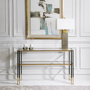   Modern European furniture - Gold Leaf Console Table  - www.oroa.com | Oroa.com