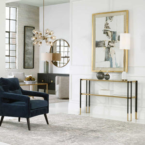   Modern European furniture - Gold Leaf Console Table  - www.oroa.com | Oroa.com