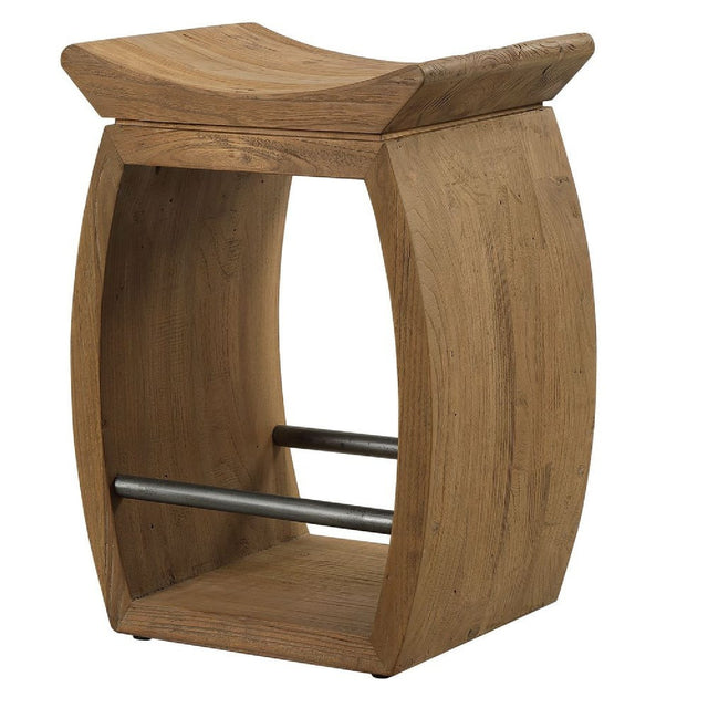 Modern European furniture - Elm Wood Counter Stool  - www.oroa.com